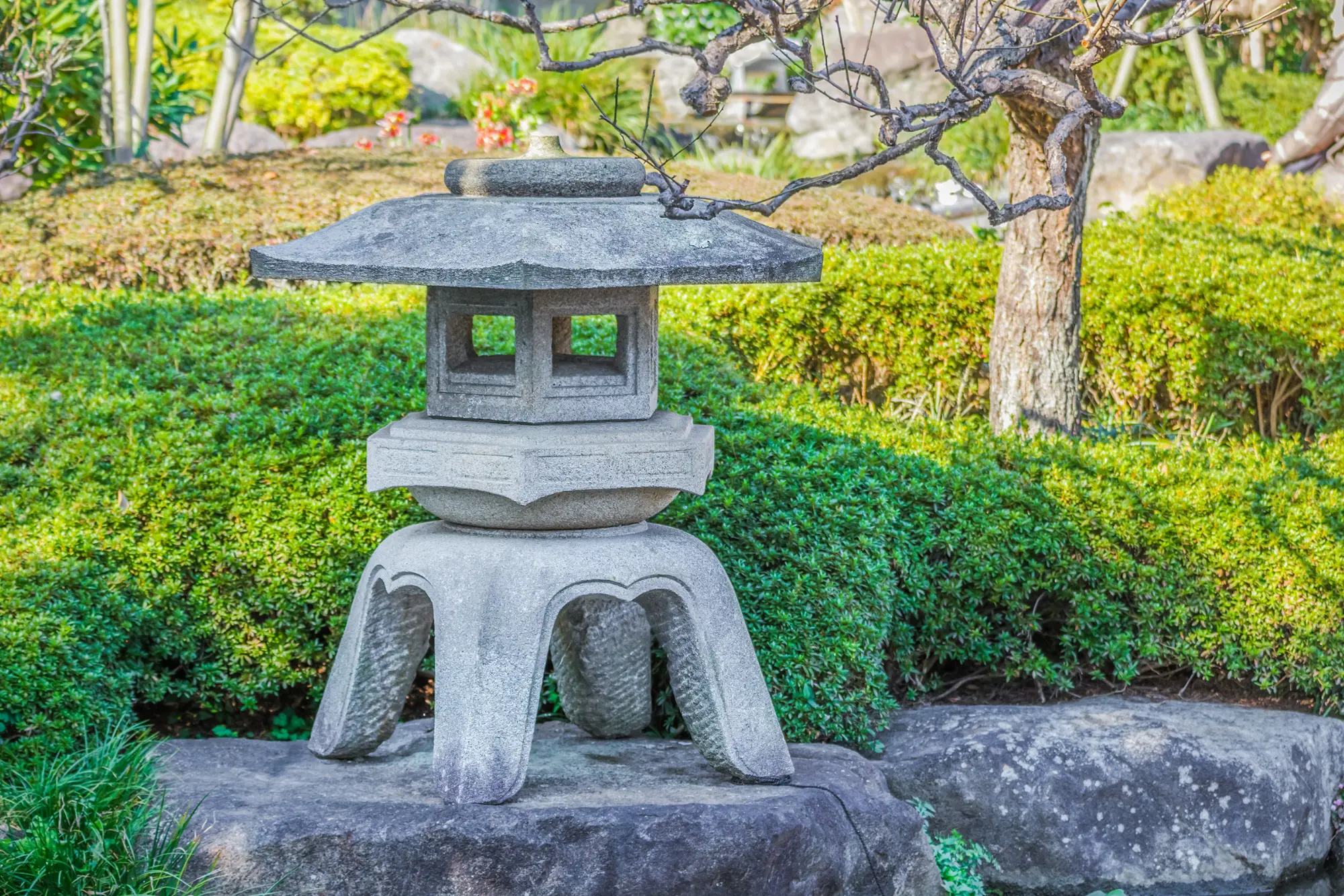Kotoji stone lantern