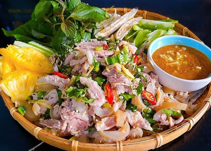 Local goat meat in Ninh Binh