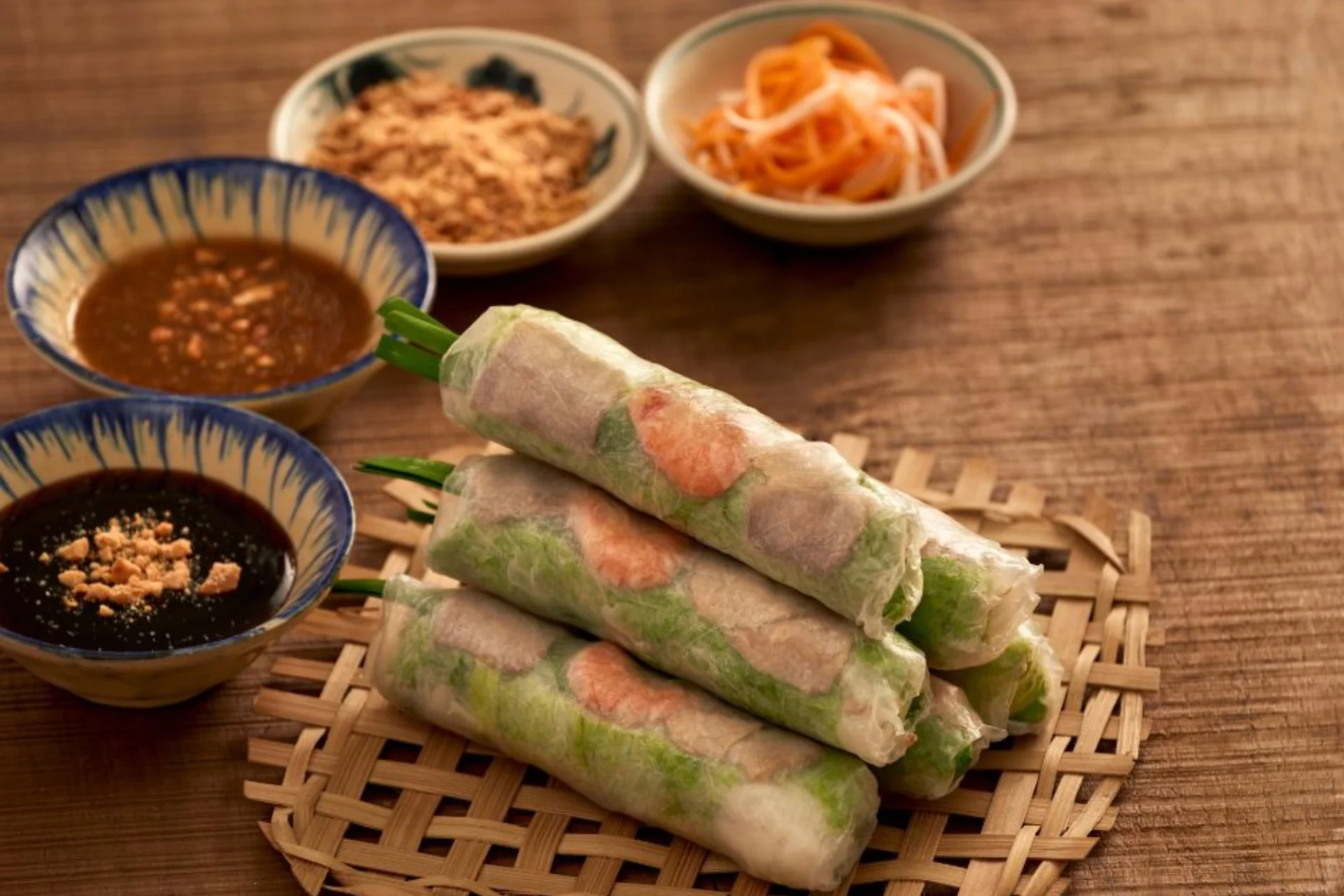 Goi Cuon Vietnamese fresh spring rolls