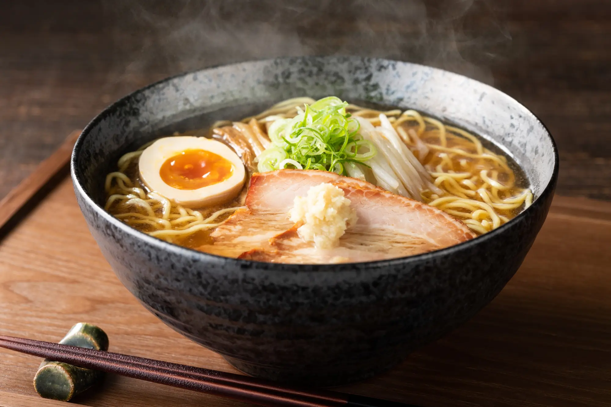 Steaming, sizzling miso ramen