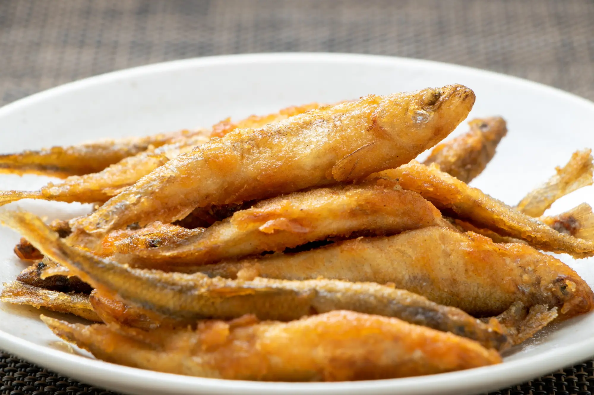 Deep-fried wakasagi